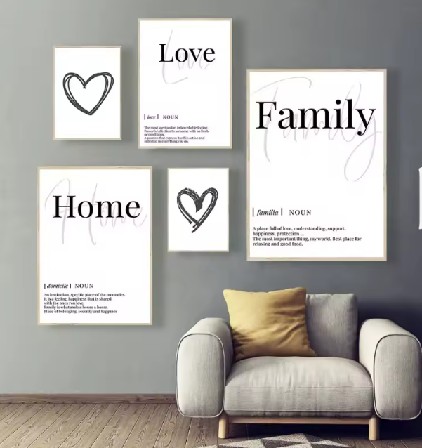 Premium Wall Art - One Word at a Time (Multiple Sizes Available)