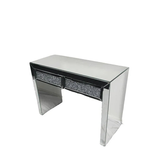 Roma 2 Drawer Mirrored Dressing Table