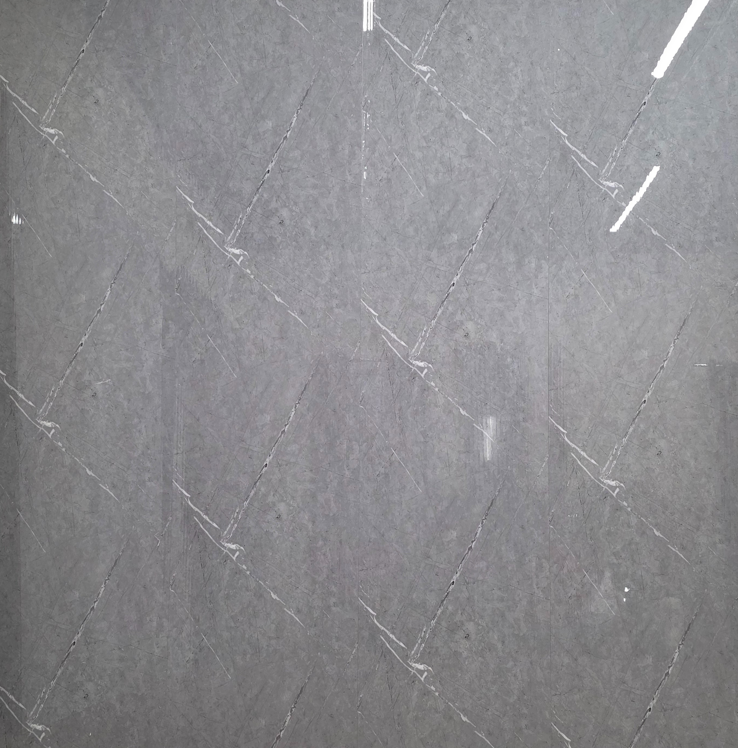 Aqua Grey Marble Wall Panels 240cm x 60cm